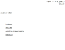 Tablet Screenshot of fuguestatepress.com